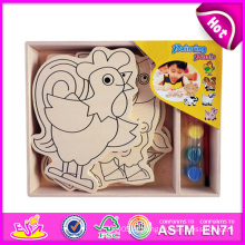 2014 novas crianças brincam brinquedo pintura colorida, Popualr crianças coloridas pintura brinquedo, venda quente DIY bebê colorido pintura brinquedos W03A070